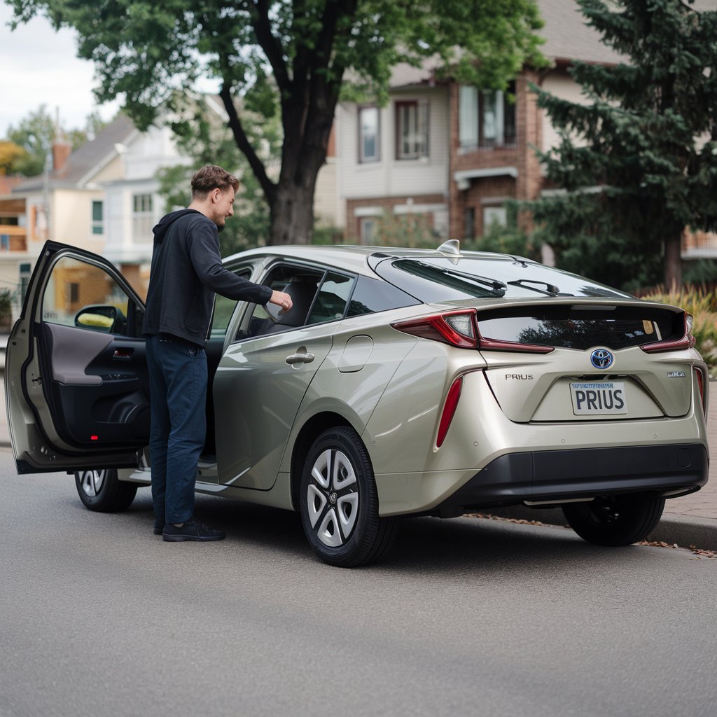Pic of a Toyota Prius
